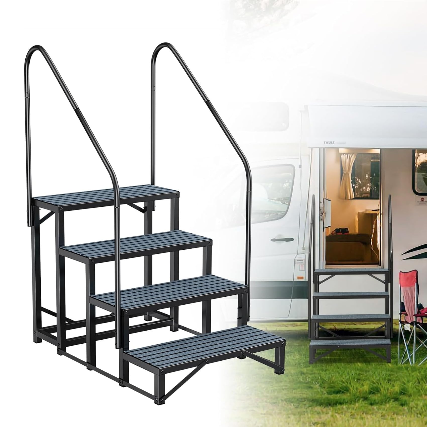 美品　2023年製　矢崎　介護　階段　手すり付き　ステップ台　高さ調整可　踏み台 手すり・ステップ台（踏み台）のご案内 有限会社クリエイト